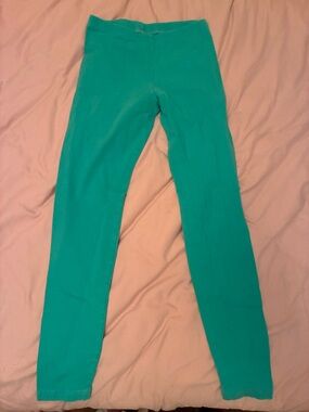 American apparel teal leggings- like new